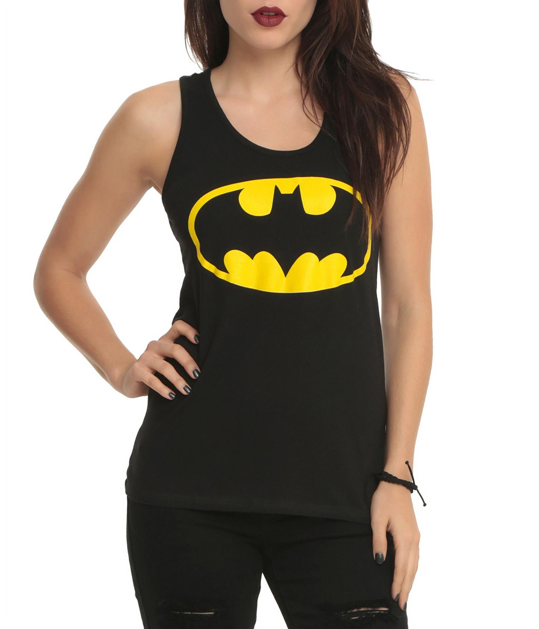 Batman Symbol Junior Ladies Tank Top 