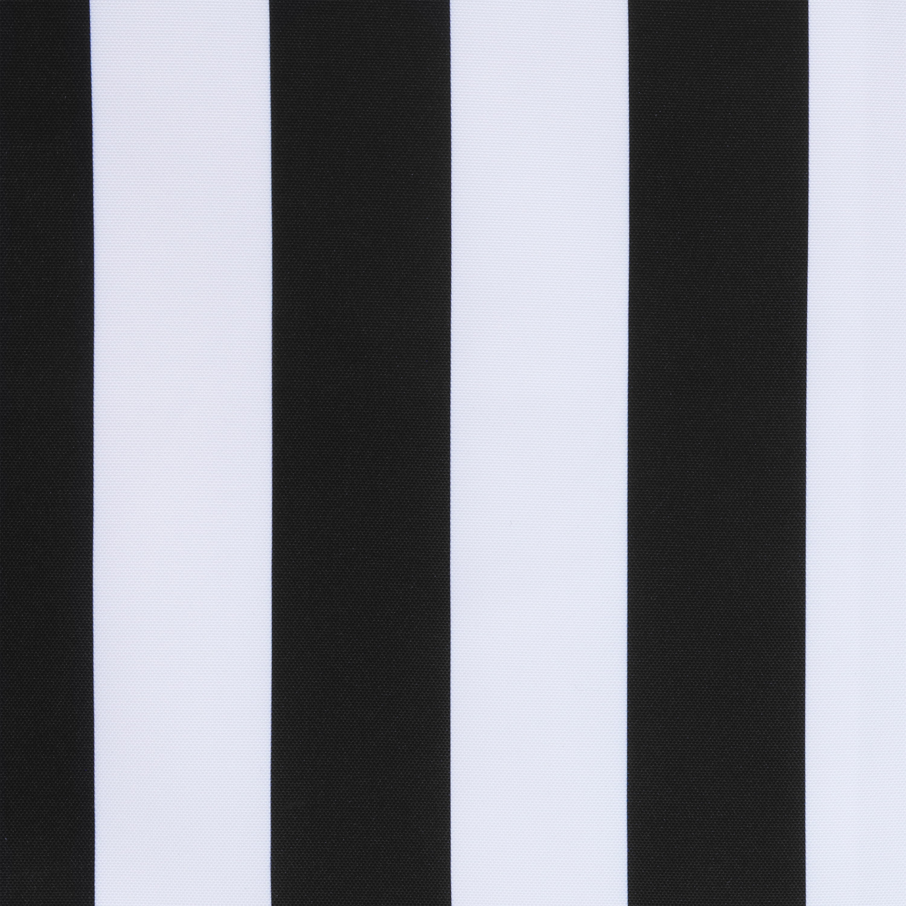 Corsica Stripe Indoor/Outdoor Curtain Panel 50" x 96" in Black
