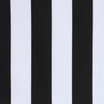 thumbnail image 4 of Corsica Stripe Indoor/Outdoor Curtain Panel 50" x 108" in Black, 4 of 4