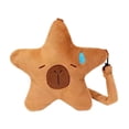 thumbnail image 4 of TISHITA Capybara Plush Handbag Animal Pattern Bag Plush Bag for College Student Lady, 4 of 8