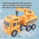 thumbnail image 4 of Camión de ingeniería de juguete para niños | Coche de simulación Push & Go | Vehículo de construcción educativo para niños | Modelo de plástico amarillo | Juego para interior y exterior, 4 of 5