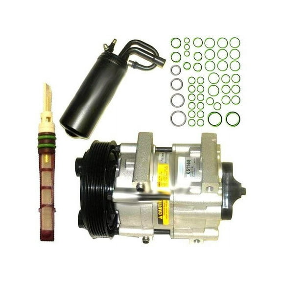 A/C Compressor Kit - FS10 6-Groove - Compatible with 1998 - 2001 Ford Ranger 2.5L 4-Cylinder 1999 2000
