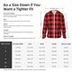 thumbnail image 5 of Fotbe Buffalo Plaid Red Black Chaqueta con Protección Solar UPF 50+ para Hombre y Mujer, Camisa con Capucha y Bolsillos-Large, 5 of 7