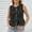 #0396-Black, variant on Women's Denim Vest Sleeveless Crop Top Elegant Bow Tie Up Vintage Fashion Summer Jean Waistcoat Jacket
