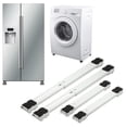 thumbnail image 1 of Uxcell Appliance Rollers, Extendable Appliance Sliders with Wheels,  White, 2pack, 1 of 7