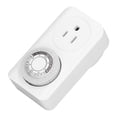 thumbnail image 3 of Countdown Outlet, Auto Shut Off Energy Saving Easy Installation 15 Minute To 24 Hours Mechanical Outlet Timer  For Appliances, 3 of 8