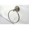 thumbnail image 6 of Kingston Brass Metropolitan 6 Inch Modern Towel Ring, Wall Mount, Brass, 6 of 7