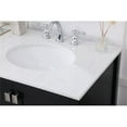 thumbnail image 5 of Elegant Decor Irene 72" Solid Wood and Stone Double Bathroom Vanity in Black, 5 of 8