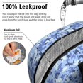 thumbnail image 5 of Insulated Lunch Bag for Women, Floral Print Oxford Fabric Lunch Box, Leakproof Thermal Cooler Tote for Work, School & Picnic, Camo, Camouflage Print, 5 of 5