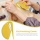 thumbnail image 4 of Peine abierto para nudos de mascotas, para quitar el pelo de los gatos y cachorros, recortador de acero, accesorios de TPR, peine para perros, tijeras de peluquería canina, Y7A6, 4 of 6