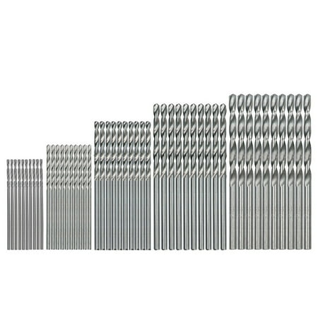

Bit Set 50Pcs Titanium Coated High Speed Steel Drill Bit Set Tool 1/1.5/2/2.5/3mm Black Friday Deals