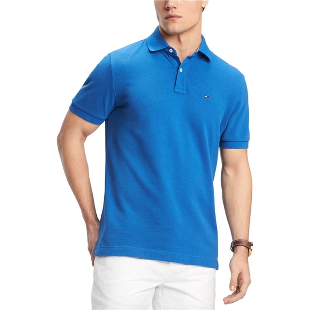 Tommy Hilfiger - Polo de rugby para hombre, ajuste clásico, color azul, XXL
