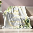 thumbnail image 2 of Yibo 50th Anniversary Wedding Gifts for Couple Best 50th Anniversary Blanket Romantic Golden, 2 of 7