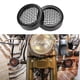 thumbnail image 2 of Motorcycle Front Rear Turn Signal Indicator Grill Bezel Cover Black For Royal Enfield Classic 500, 2 of 5