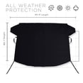 thumbnail image 6 of Ferjadq Windshield Cover for Ice and Snow Winter Frost Deicing Awning Car Accessories Protector for Most Cars Sedan SUV, 6 of 7