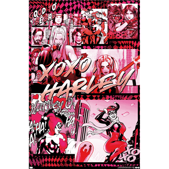 DC Comics - Harley Quinn - Good To Be Bad Wall Poster, 22.375" x 34"