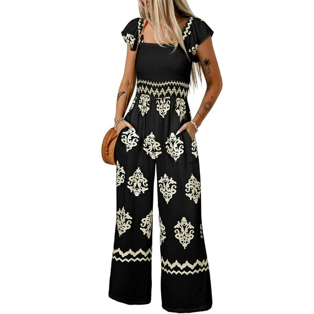 Mono Happy Sailed negro para mujer con estampado talla M