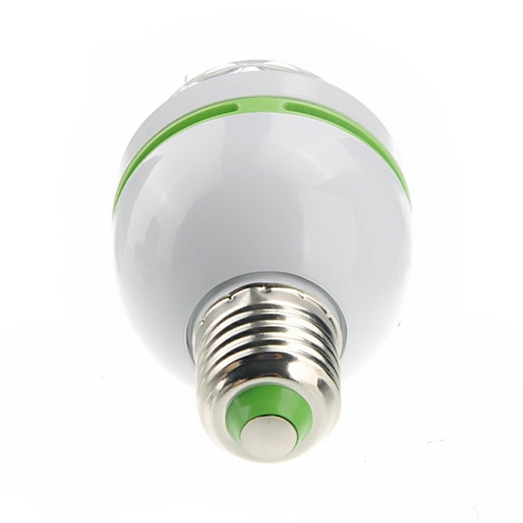 Energy-saving LED Party Light E27 3W AC85-265V 3-LED Full Color Rotating Lamp Revolving