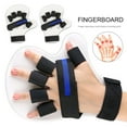 thumbnail image 2 of Happydeer Trigger Finger Splint Multi Finger Brace for Middle Index Pinky & Ring Fingers Five Finger Separator Hand Brace with Finger Support Straightening Broken Finger Protector, 2 of 13