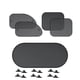 thumbnail image 2 of Parasol para ventana de coche con ventosas para proteger a los pasajeros 5 piezas mixtas, 2 of 7