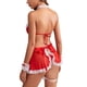 thumbnail image 4 of Europa y Estados Unidos lencería sexy mujeres sexy encaje sin espalda falda de una pieza ropa de mucama, 4 of 5