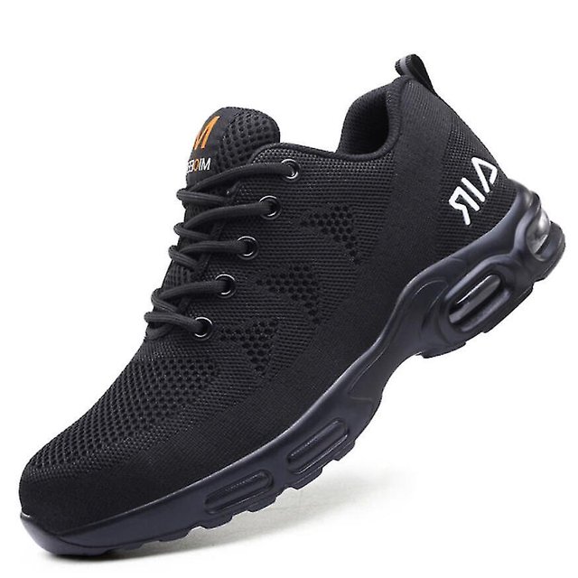 Zapatos de seguridad para hombre y mujer, zapatillas de trabajo, zapatos con punta de acero, novedad de 2022, botas de seguridad para el trabajo, zapatos de trabajo Unisex indestructibles, calzado
