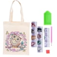 thumbnail image 2 of DIYPainting Tote Bag Large Canvas Bag for Shopping Travel Work with Rhinestones and Painting Tool Set, 2 of 7