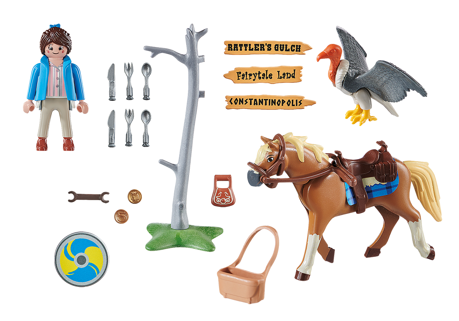 Playmobil The Movie Marla W Ith Horse - image 4 of 5
