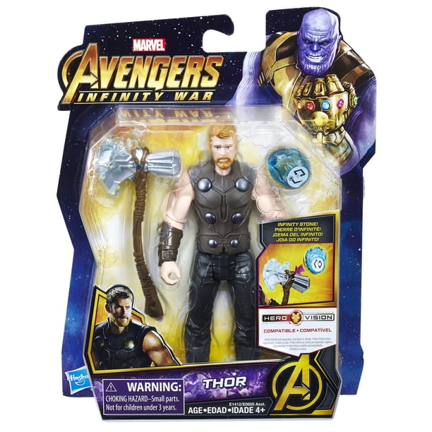 The Avengers, Action Figure, Thor with Infinity Stone, 6-inch