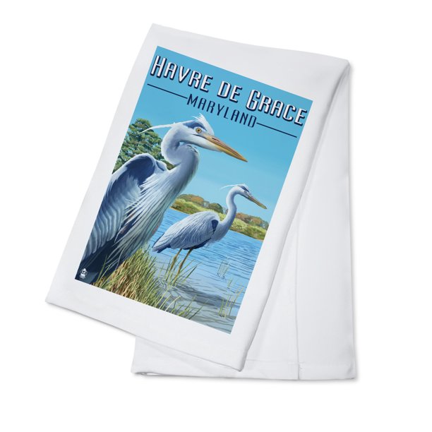 Havre De Grace, Maryland - Blue Herons - Lantern Press ...