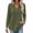 Army Green Tops for Women, variant on Tops for Women Long Sleeve Button V Neck Tshirts Womens Loose Casual Basic Fall Tops with Pockets