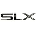 thumbnail image 2 of Sea Ray Boat Raised Decal 3252001 | SLX 10 5/8 x 2 Inch Silver Black, 2 of 4