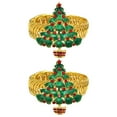 thumbnail image 1 of Shisuyan 2 Pcs Attache de Rideau de Noël Boucle de Rideau à Ressort Attaches de Rideau de Noël pour Rideaux, 1 of 8