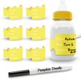 thumbnail image 1 of Etiquetas para Biberones Pumpkin Doodle Write Reuse Juego de 6 piezas, 1 of 8