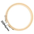 thumbnail image 1 of COOPHYA Embroidery Frame Kit Metal 8in Circle for DIY Enthusiasts and Quilting 1PC, 1 of 8