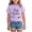 A77-Purple, variant on Hessimy Girls Shirts - Cotton Blend Short Sleeve Tops - Crewneck Cute Graphic Girls Tee Shirt Pack(Orange,9-10 Years)