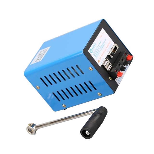 Electric Outdoor 20W manual multifunció Manual Portátil generador generador de alimento de supervivencia de emergencia