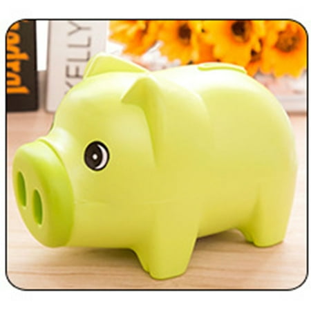 Cute Plastic Piggy Bank Pig Cash Coin Money Saving Box Children Toy Cute Plastic Piggy Bank Pig Cash Coin Money Saving Box Children Toy Kids Gift
