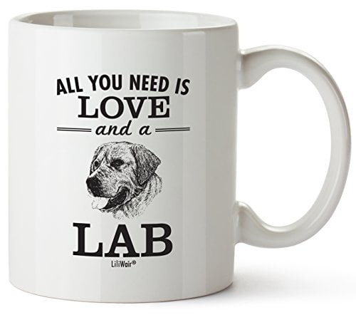 Labrador 'Love You Dad' Mug+Coaster Christmas/Birthday Gift Idea DAD-65MC 