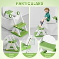 thumbnail image 2 of Asiento de entrenamiento para baño COOSEYA Frog 2 en 1, ajustable, 2 of 7