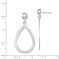 thumbnail image 2 of Boucles d'Oreilles en Argent Sterling 925 Larme Post Drop Dangle, 2 of 6