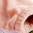 thumbnail image 5 of siminsem Women's Winter Pajamas Set Coral Fleece Flannel Sleepwear 2 Piece Loungewear Thick Oversized Long Sleeve Pjs Cozy Soft V-Neck Top Elastic Waist Pants Gift for Her, Pink,L, 5 of 8