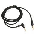 thumbnail image 1 of Replacement WH-1000XM5 Aux Headphone Audio Cable Cord Compatible with WH 1000XM5 WH 1000XM4 WH 1000XM3 WH 1000XM2 CordlessHeadphones 1.5M, Black, 1 of 7