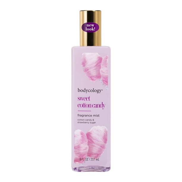 bodycology Sweet Cotton Candy Body Spray for Women, 8 Oz