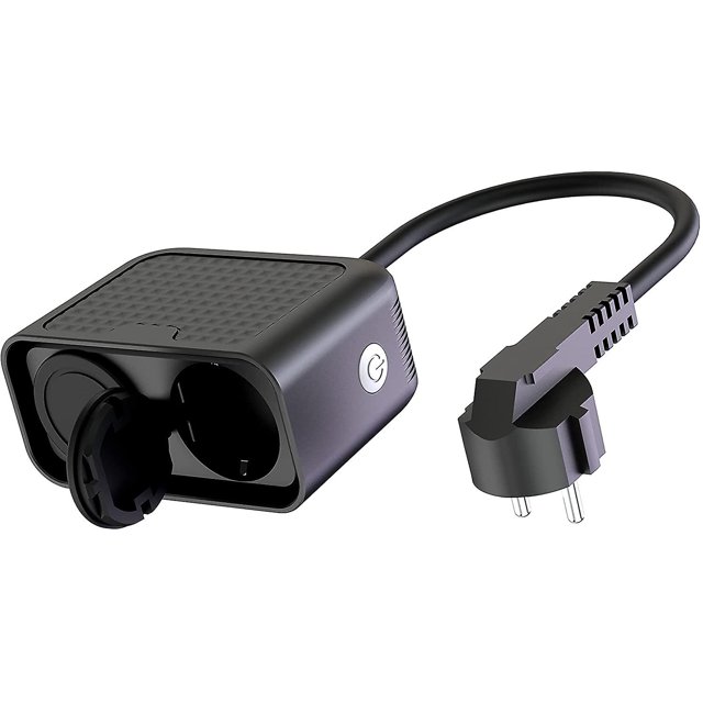 Toma Exterior, Protección Contra Sobretensiones, 2 Tomas, 16a / 4000 W, Con Aplicación Remota