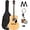 Natural w/ Gig Bag, variant on Fender FA-125 Dreadnought Acoustic Guitar - Black w/ Gig Bag