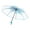 Blue, variant on Transparent Clear Umbrella 3 Fold Umbrella,for Toddler Boys and Girl Ages 3-7,Kids Clear Umbrella Pack Transparent Bubble Umbrella with Easy Grip Handle Dome Windproof Stick Umbrellas