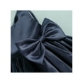 thumbnail image 6 of Seyurigaoka Kids Girls Party Gown Dress Toddler Solid Color Big Bowknot Dress, 6 of 9