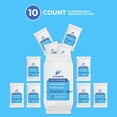 thumbnail image 4 of FLYGIENE Blue Disposable Toilet Seat Covers, 10 Count, 4 of 6