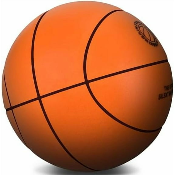 Yhngwumg Official Size 7 (29.5") Silent Basketball High-Density Soft Foam and Low Noise Indoor Training Ball Easy Grip Highly Elastic Practice Ball